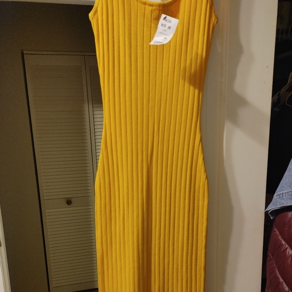 Fitted Ribbed Dresses - Picture 4 of 4